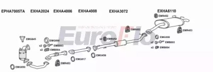 Система выпуска ОГ EuroFlo HACRV22D 3008C